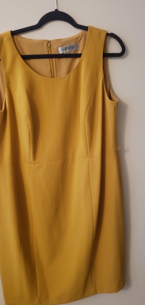 Mustard dress